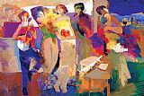 Hessam Abrishami Famous Paintings - Harmonic Night